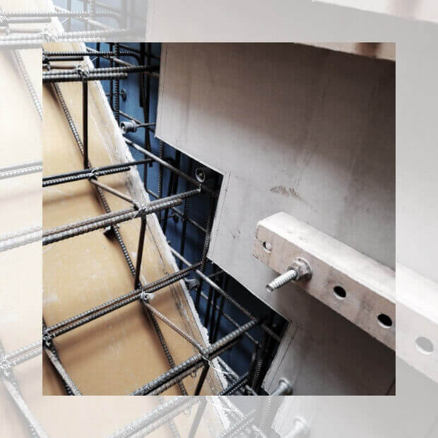 RC階段施工状況