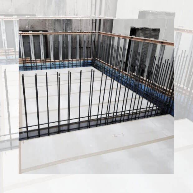 1Fスラブボード施工状況